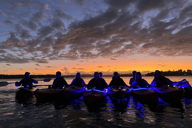 Sunrise Paddle Session on Syndey Harbour (single kayak) - Neutral Bay and Luna Park by kayak