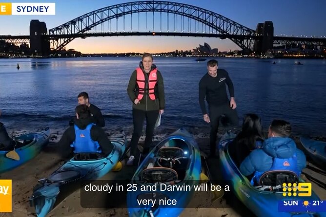 Sunset Harbour Bridge Kayak Escape - Reaching the Sydney Opera House by Kayak