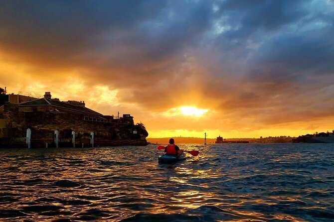Sunset Paddle Session on Sydney Harbour (single kayak) - The 90-minute route through the harbour