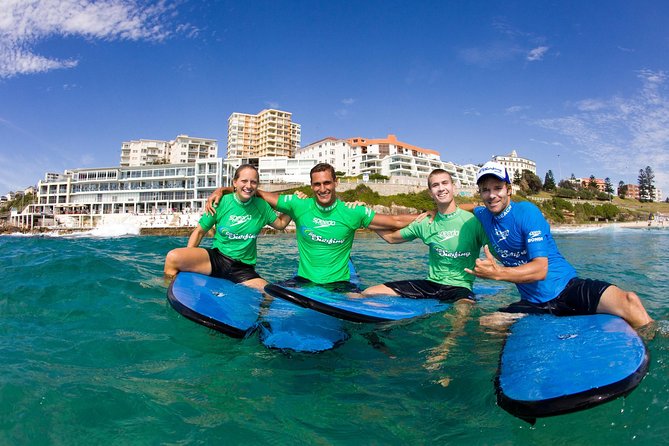 Surfing Lessons on Sydney's Bondi Beach - Sand practice: the most useful first half