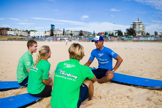 Surfing Lessons on Sydney's Bondi Beach - Who will enjoy this most