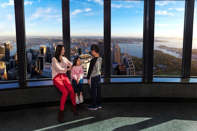 Sydney Attractions Pass: SEA LIFE Aquarium, Sydney Tower Eye, WILD LIFE Zoo and Madame Tussauds - Sydney Tower Eye at 250 metres