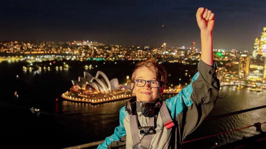 Sydney: BridgeClimb Sydney Harbour Summit Night - Climb Leaders turn height into a story