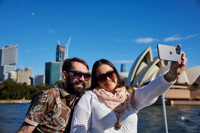 Sydney Combo: Morning Sightseeing to Bondi & Harbour Lunch Cruise - Mrs Macquarie’s Chair delivers the classic photo