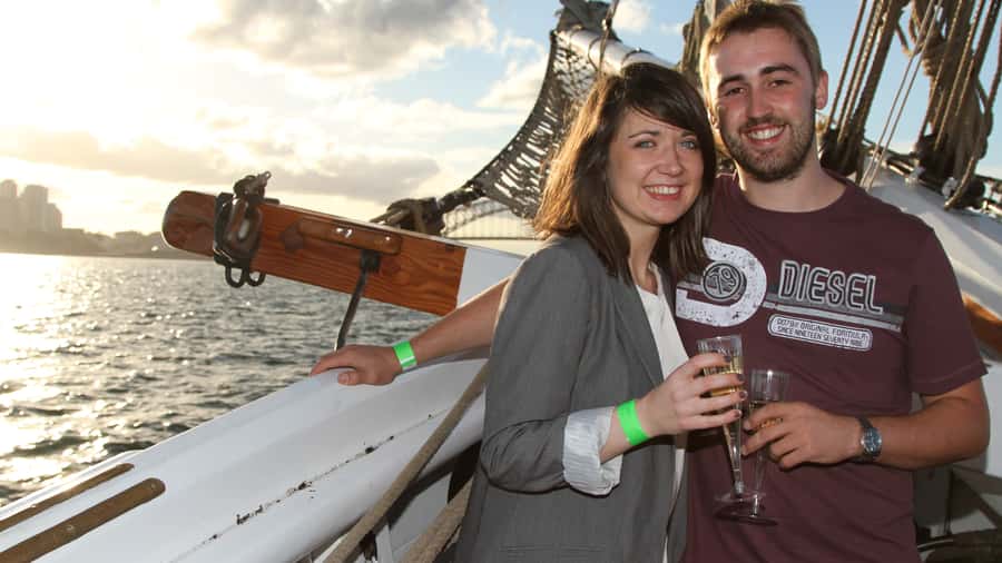 Sydney Harbor Tall Ship Wine & Canapés Evening Cruise - Key points to know before you book