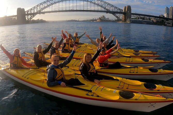 Sydney Harbour Bridge Kayak & Breakfast Tour - Lavender Bay, Neutral Bay, and breakfast at Thelma & Louise Cafe