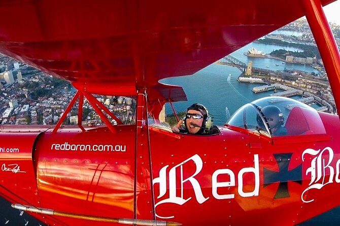Sydney Harbour Joy Flight in the Pitts Special - What the Sydney Harbour Joy Flight actually offers
