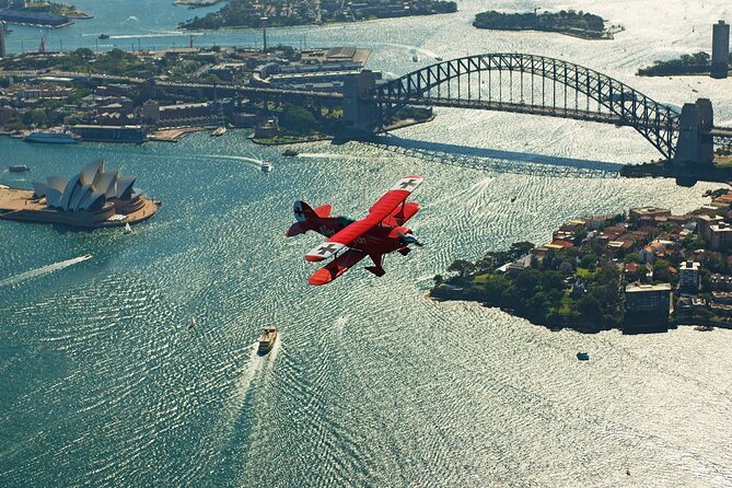 Sydney Harbour Joy Flight in the Pitts Special - What 50 minutes means in practical terms