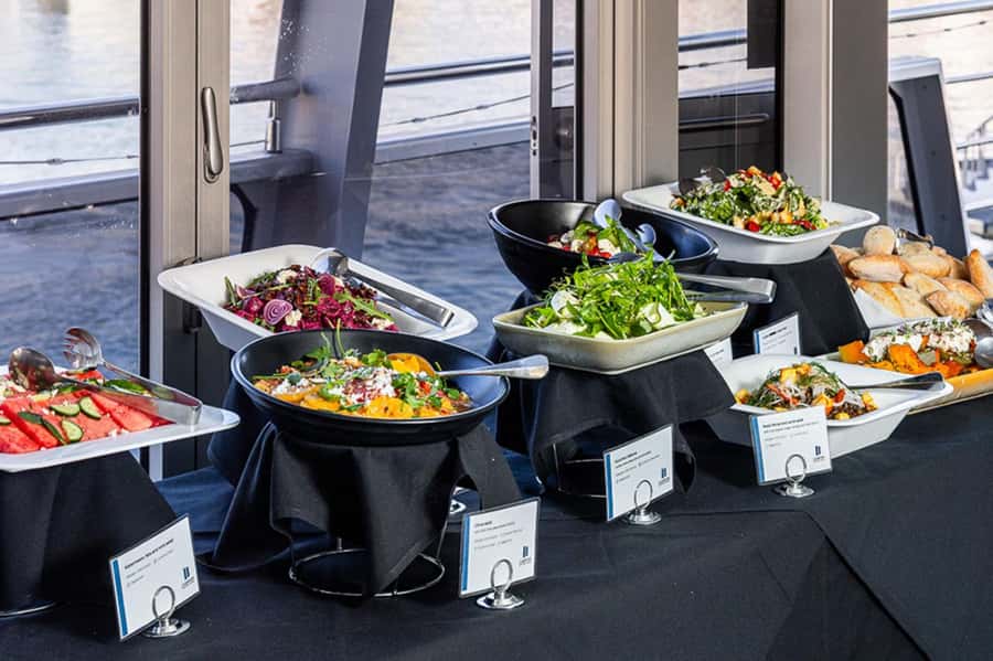 Sydney Harbour Lunch Cruise: 360° Glass Boat Views & Buffet - Dietary choices and an important allergy warning