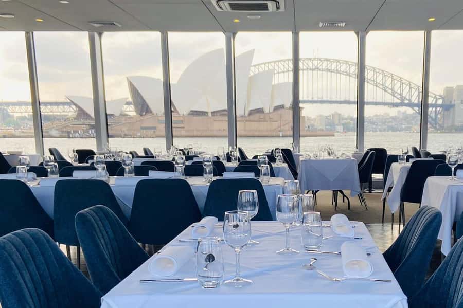 Sydney Harbour Lunch Cruise: 360° Glass Boat Views & Buffet - Boarding at King Street Wharf 5