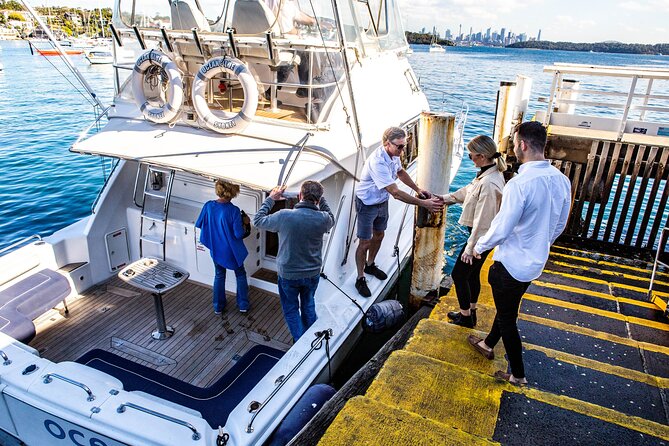 Sydney Harbour Progressive Long Lunch Cruise - From Watsons Bay to Balmoral past naval history