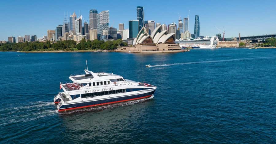 Sydney Harbour Sightseeing Cruise with Live Commentary - The Opera House from its best angle