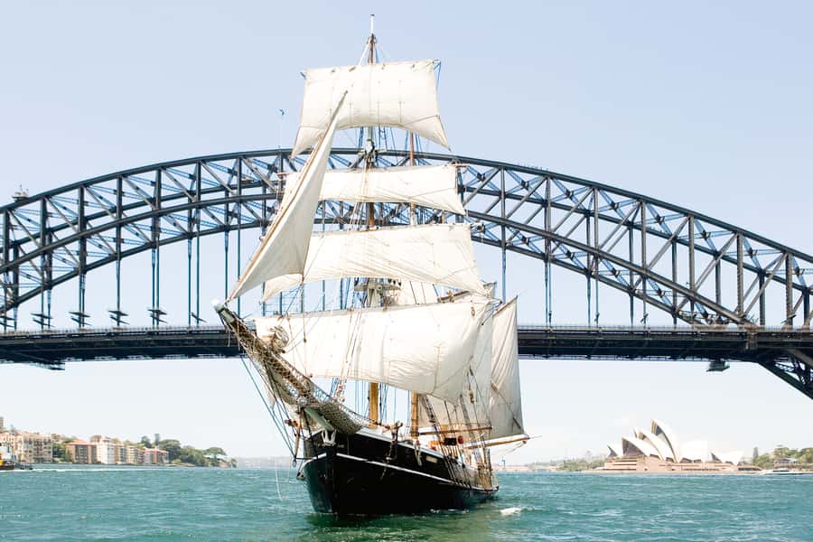 Sydney Harbour: Tall Ship Afternoon Cruise - Boarding at Campbell’s Cove Jetty