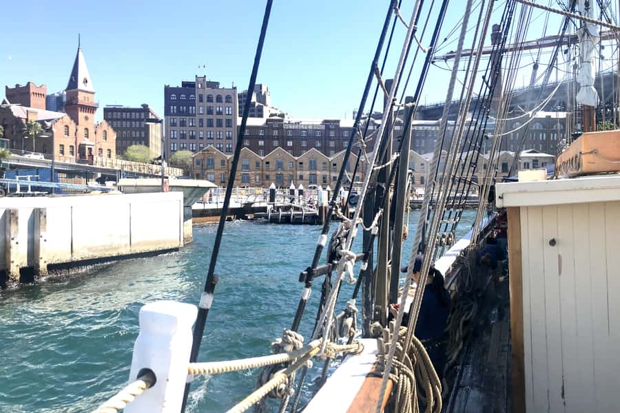 Sydney Harbour: Tall Ship Afternoon Cruise - Commentary from Ruth, Jim, and the Crew