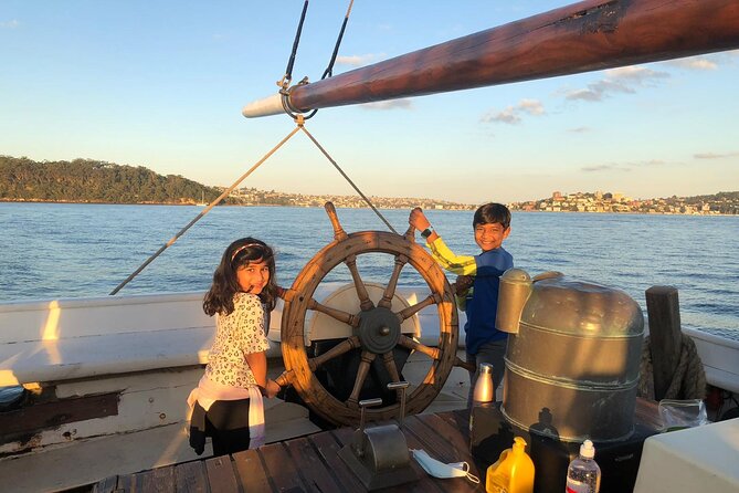 Sydney Harbour Tall Ship Afternoon Discovery Cruise - Raising the sails and meeting the crew