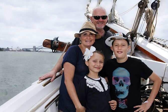 Sydney Harbour: Tall Ship Lunch Cruise - A tall ship view of Sydney Harbour