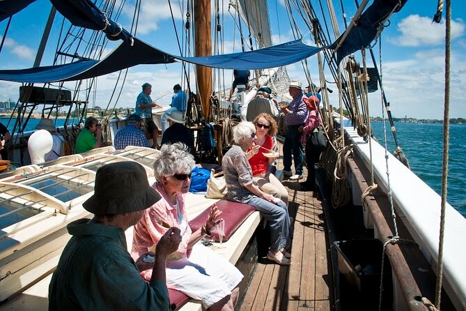 Sydney Harbour: Tall Ship Lunch Cruise - From Campbell’s Cove to the open water