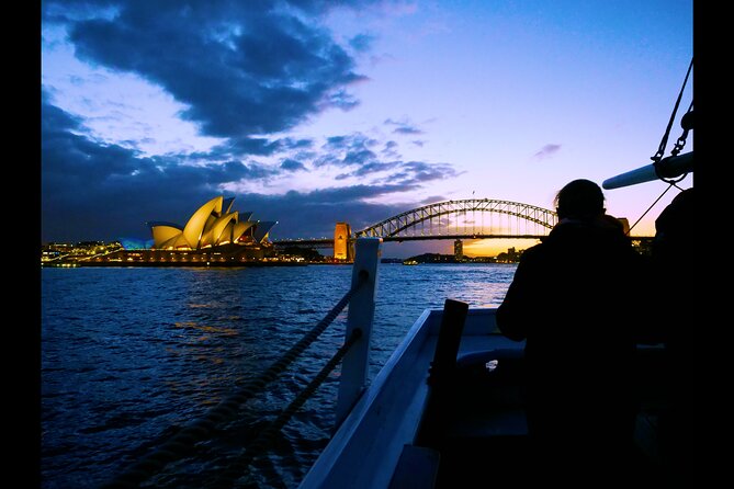 Sydney Harbour Tall Ship Twilight Dinner Cruise - Commentary about ships, stories, and early Sydney