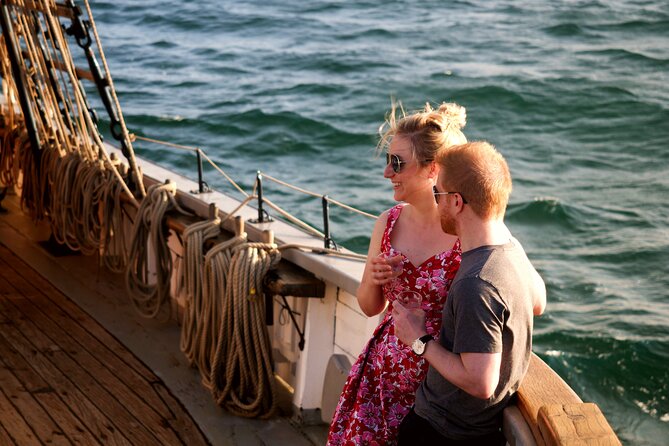 Sydney Harbour Tall Ship Wine & Canapes Evening Cruise - Setting sail from Campbells Cove at 5:30 pm