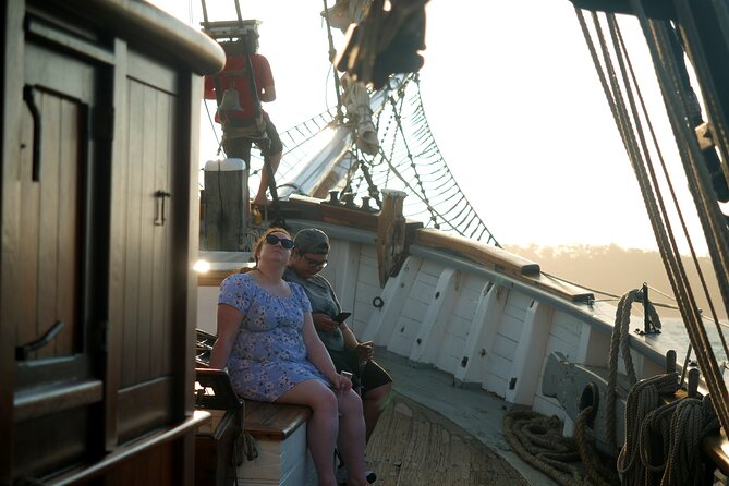 Sydney Harbour Tall Ship Wine & Canapes Evening Cruise - Fort Denison, Garden Island, and Admiralty House
