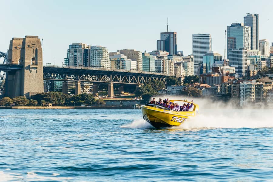 Sydney Harbour: Thunder Thrill Jet Boat Ride - Who should book the Thunder Thrill ride?