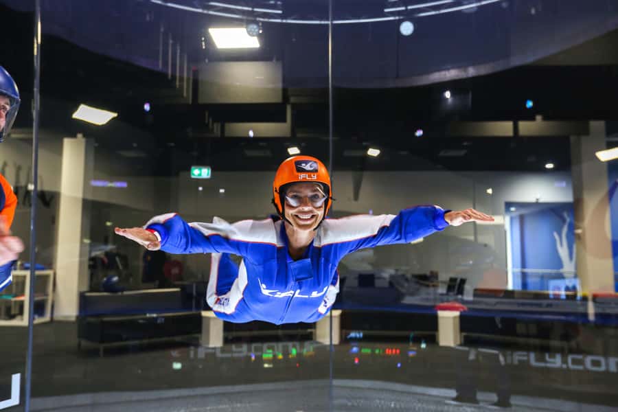 Sydney: Indoor Skydiving Experience - The safety briefing and getting into the gear