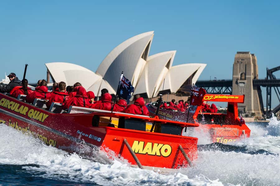 Sydney: Jet Boat Adventure Ride from Circular Quay - Thirty minutes at full throttle
