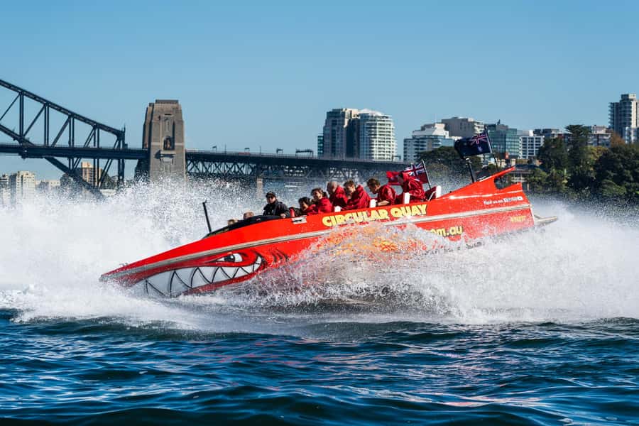 Sydney: Jet Boat Adventure Ride from Circular Quay - Safety gear before the engine starts