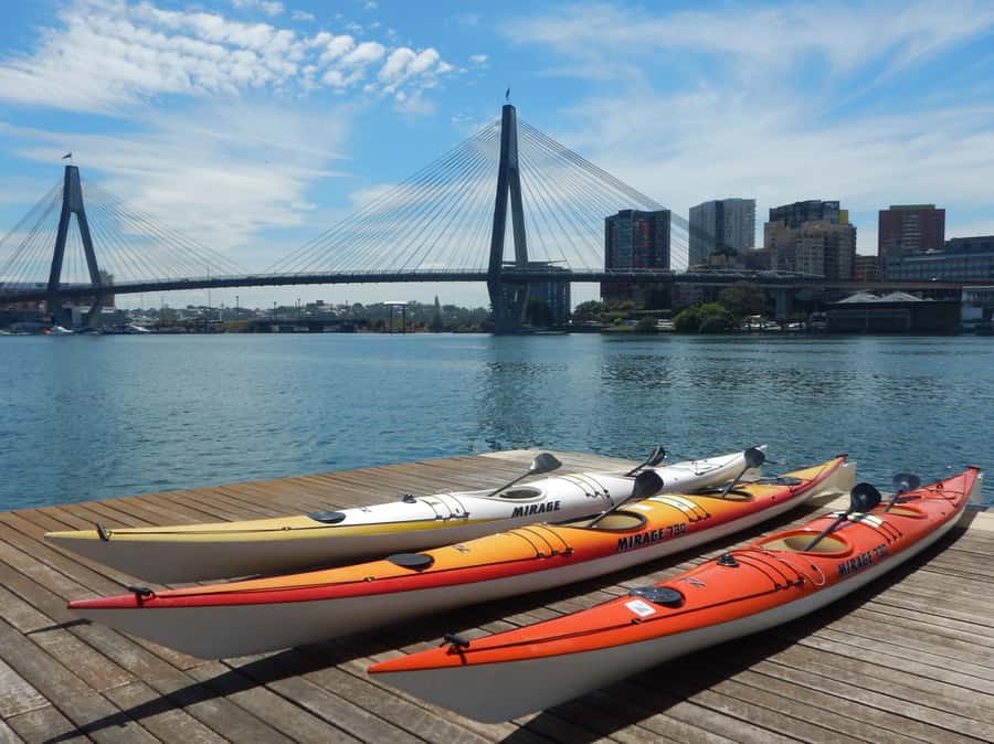 Sydney: Kayak to Goat Island At The Heart of Sydney Harbour - Returning by Darling Harbour