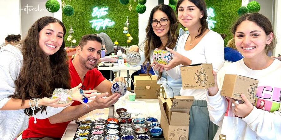 Sydney: Mosaic Art Classes - Turkish Lamp Workshop - Private events and gift vouchers