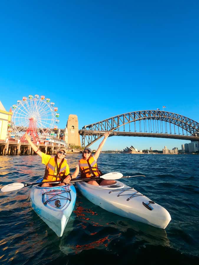 Sydney: Opera & Harbour Bridge Small-Group Kayak Tour - Sydney Harbour from a single kayak