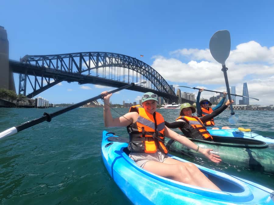 Sydney: Opera & Harbour Bridge Small-Group Kayak Tour - Under the Harbour Bridge