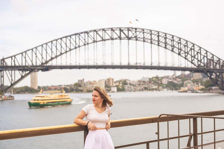 Sydney: Private Photoshoot outside the Opera House - Finding better angles around the Opera House