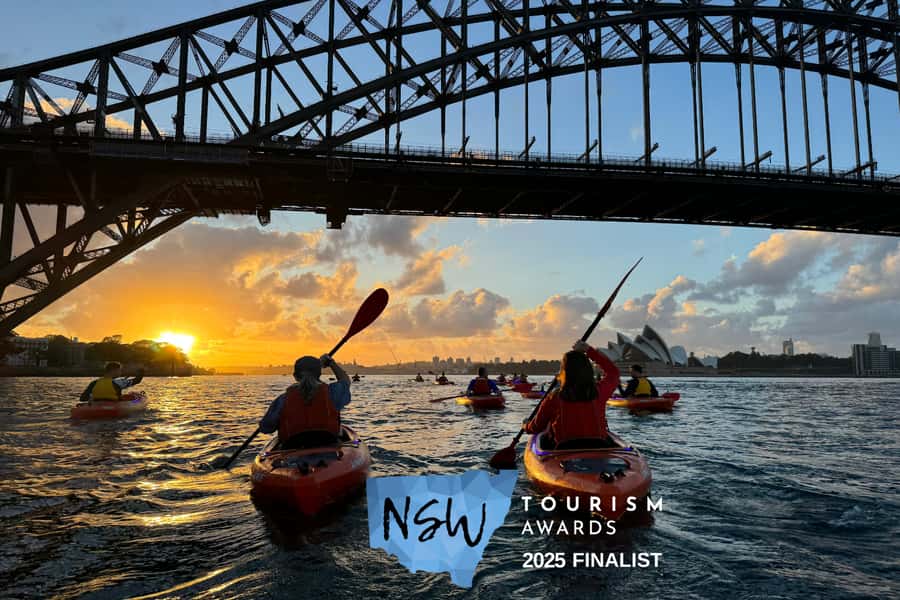 Sydney: Sunrise Kayak, Opera House & Under Harbour Bridge - Getting comfortable in the kayak
