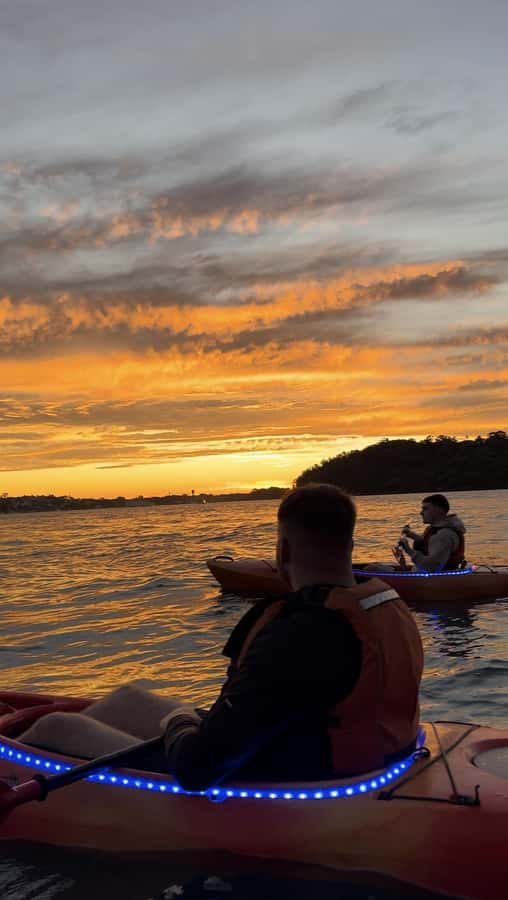 Sydney: Sunset Kayak Tour on Sydney Harbour - Paddling toward the harbour icons