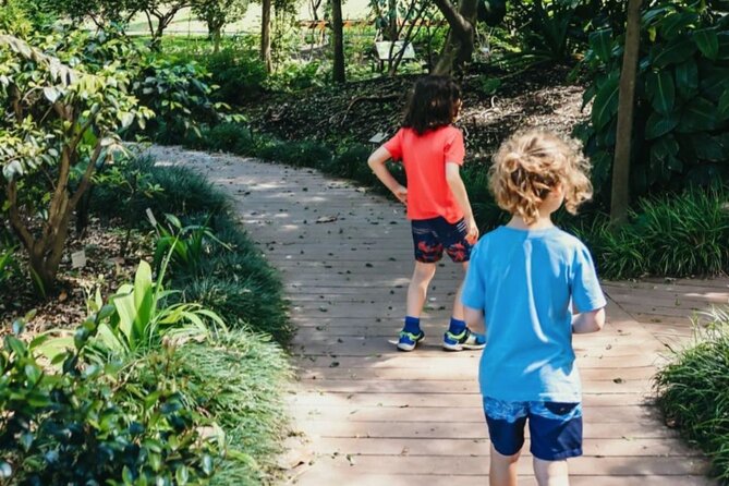 Sydney - The Mad Botanist Scavenger Hunt For Kids & Families. - Stroller-friendly paths and a garden cafe pause