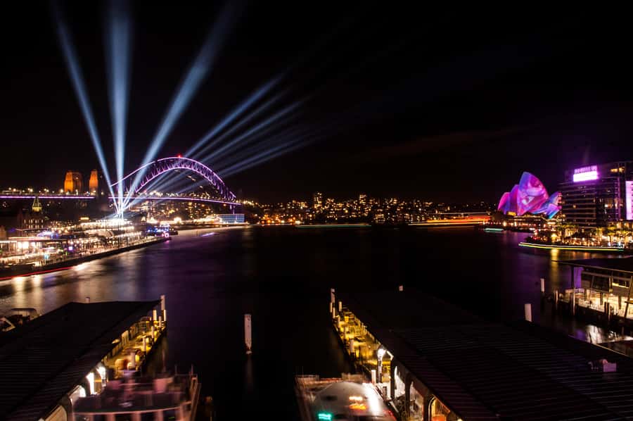 Sydney: Vivid Festival of Light Harbor Cruise with Dinner - Is $38 good value for Vivid Sydney?