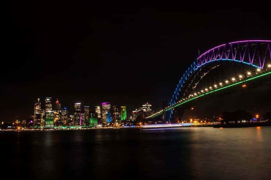 Sydney: Vivid Festival of Light Harbor Cruise with Dinner - Who should book this cruise?