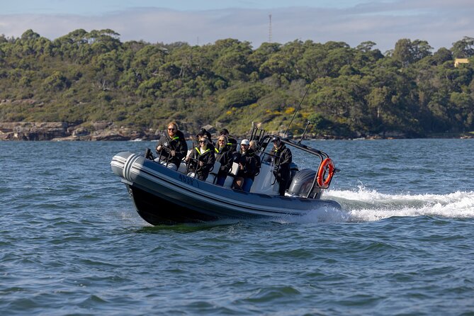 Sydney Whale Watching on Small RIB - Sydney Harbour landmarks in the first 12 minutes