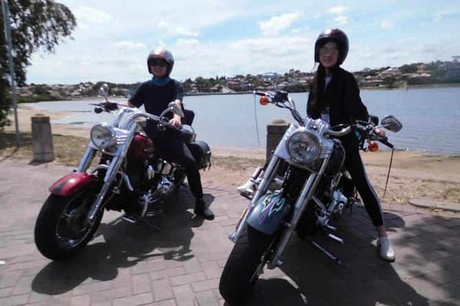 The 3 Bridges Harley Tour - see the main iconic bridges of Sydney on a Harley - Crossing Sydney Harbour Bridge by Harley