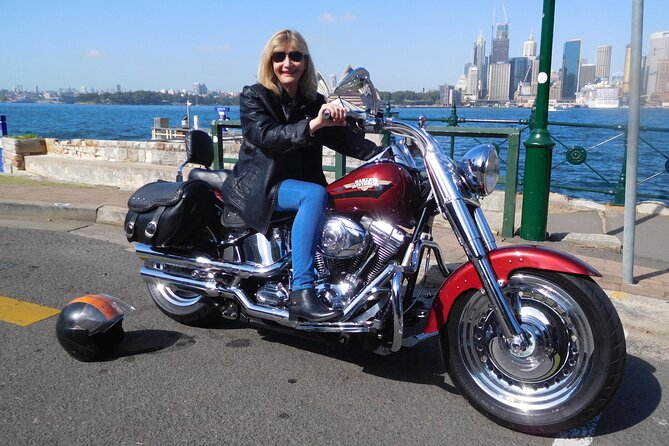 The 3 Bridges Harley Tour - see the main iconic bridges of Sydney on a Harley - Ten minutes at Jeffrey Street Wharf