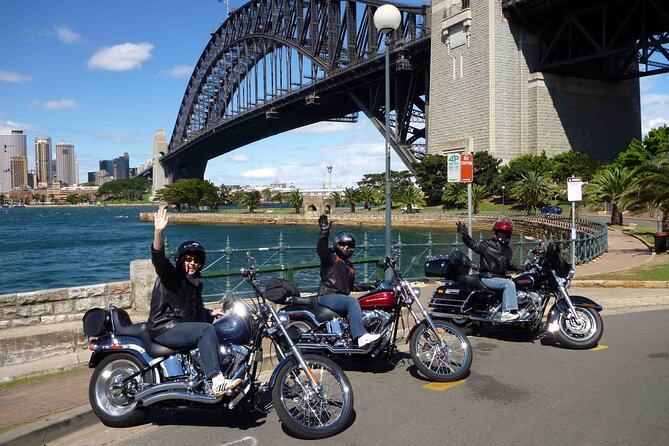 The 3 Bridges Harley Tour - see the main iconic bridges of Sydney on a Harley - Five minutes around the Bay Run