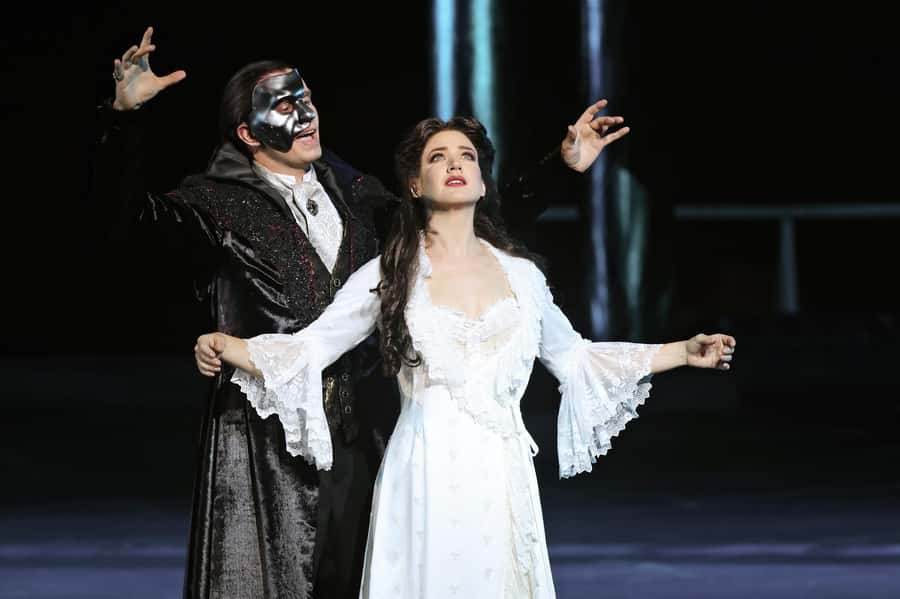 The Phantom of the Opera on Sydney Harbour Tickets - The open-air stage and what you see from your seat