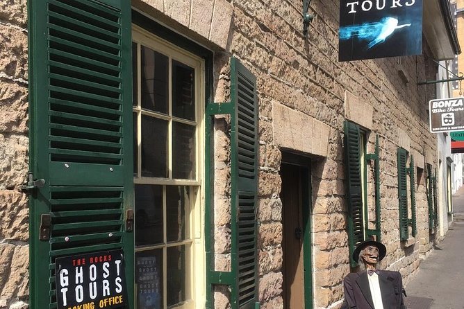 The Rocks Ghost Tours with Guide in Sydney - Walking through The Rocks at 7:45 pm