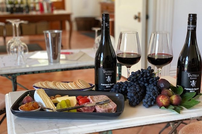 Tintilla Estate: Wine Tasting with a Meat and Cheese Platter - A platter that works as a small meal