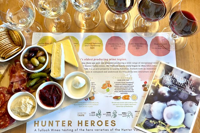 Tulloch Wines Hunter Heroes Wine Tasting with Local Cheese & Charcuterie Board - Why the aged museum wine matters