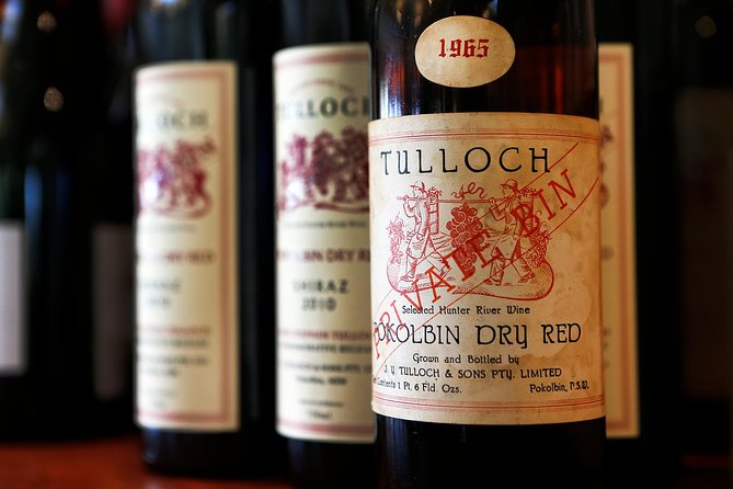 Tulloch Wines- Tasting of 6 Pokolbin Dry Red Shiraz Vintages with Charcuterie - Why a vertical Shiraz tasting is worth your hour