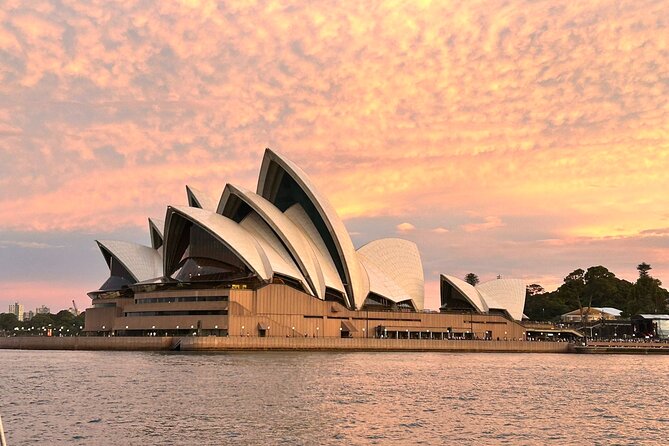 Twilight Treasures Sunset Sydney Harbour Cruise - The Opera House from the water