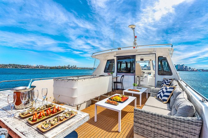 Vivid 90-Minute Sydney Harbour Intimate Catamaran Cruise with Canapes - Key points at a glance